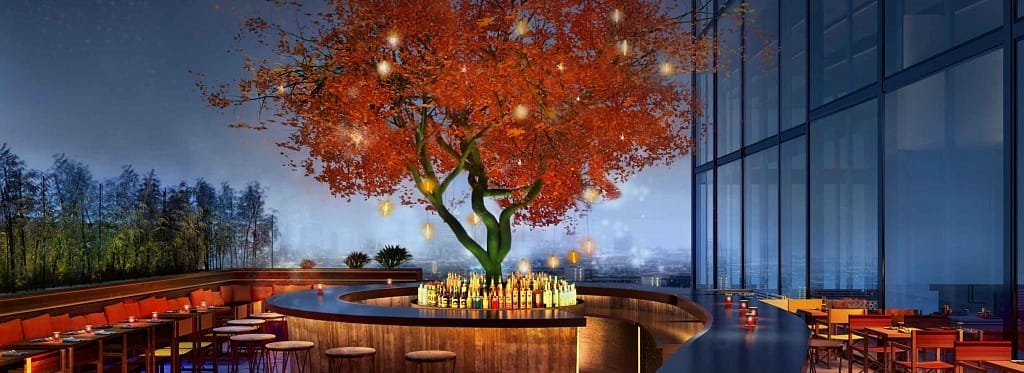 Sushi Samba London, binnenkort dus ook in Amsterdam .
