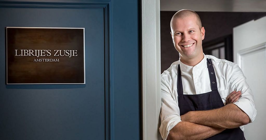 Sterrenchef Sidney Schutte hier bij Librije's Zusje