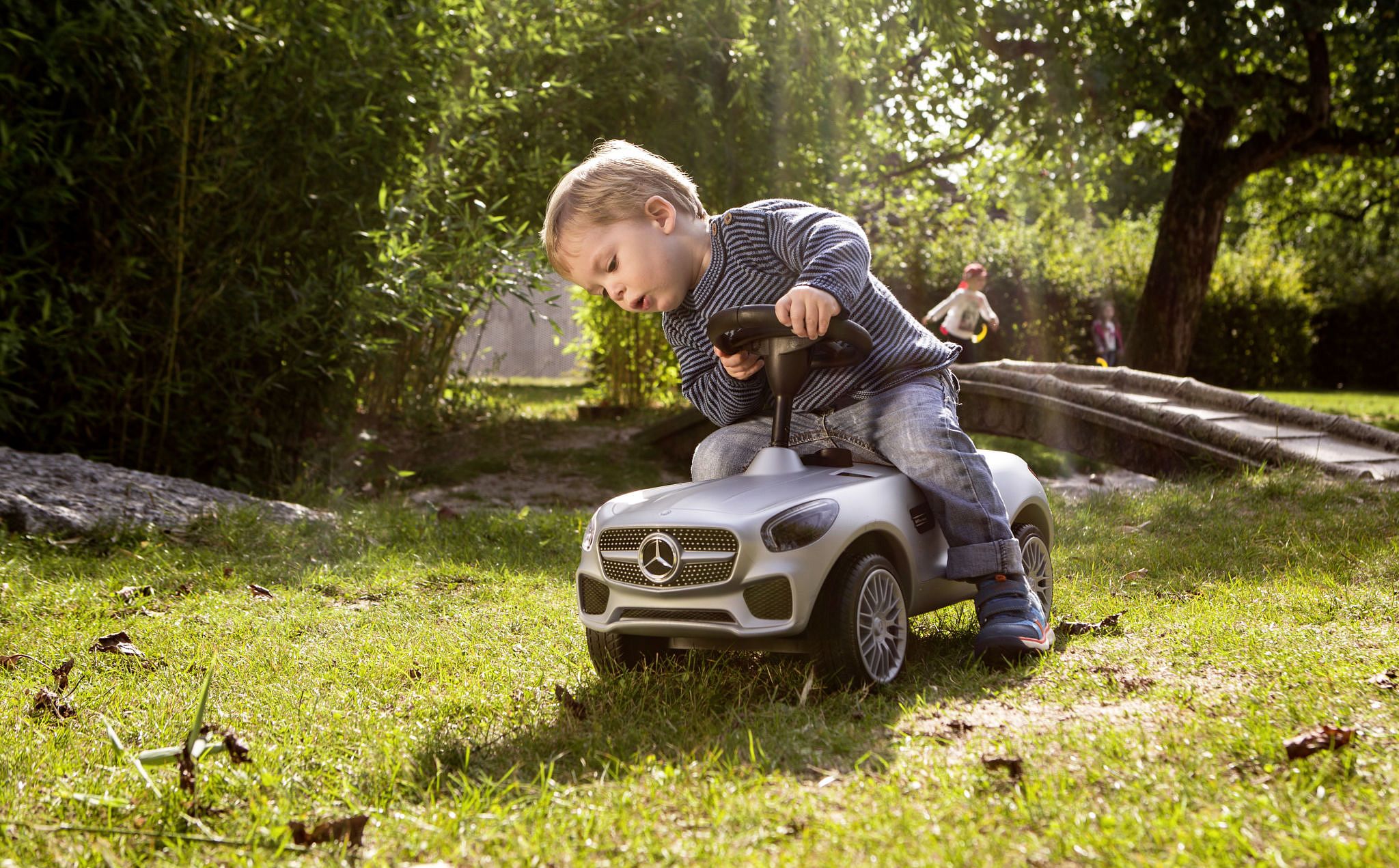 Bobby-Car von Mercedes-Benz - Bobby-AMG GT von BIG für Mercedes-Benz ; Bobby-Car von Mercedes-Benz - Bobby-AMG GT von BIG for Mercedes-Benz;