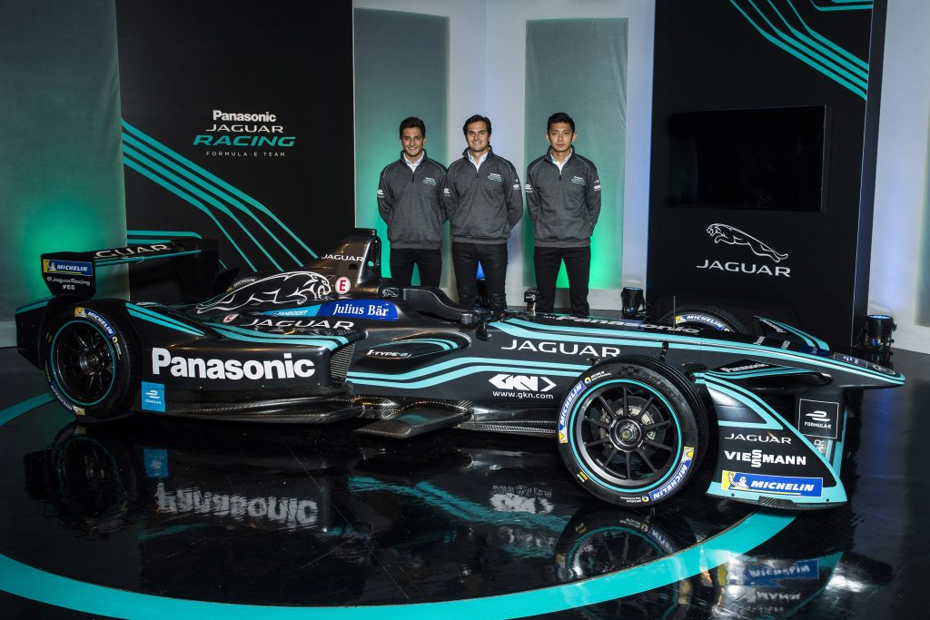 Panasonic Jaguar Racing Nelson Piquet Jr. Jaguar I-type 2 Pure Luxe