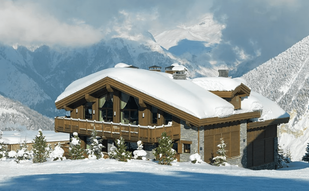 luxe wintersport chalets in Courchevel Pure Luxe