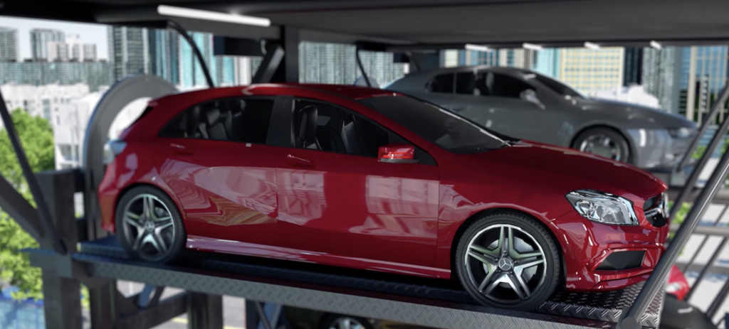 Alibaba autoverkoop in levensgrote automaat in China Pure Luxe