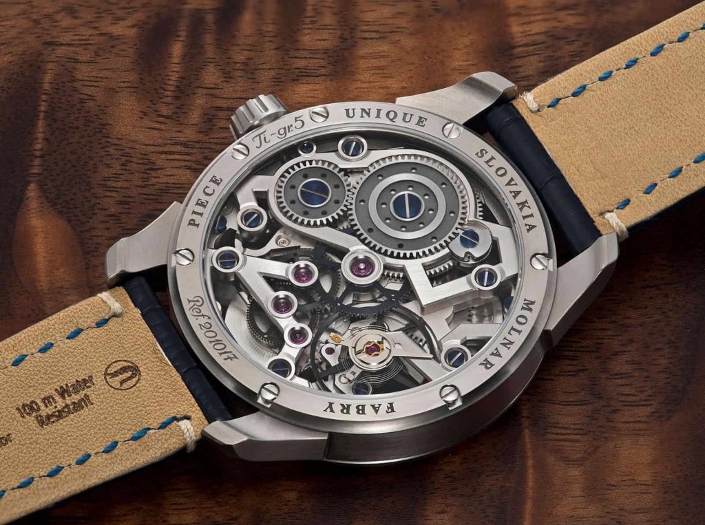 molnar fabry time machine regulator 911 porsche one-off horloge Pure Luxe