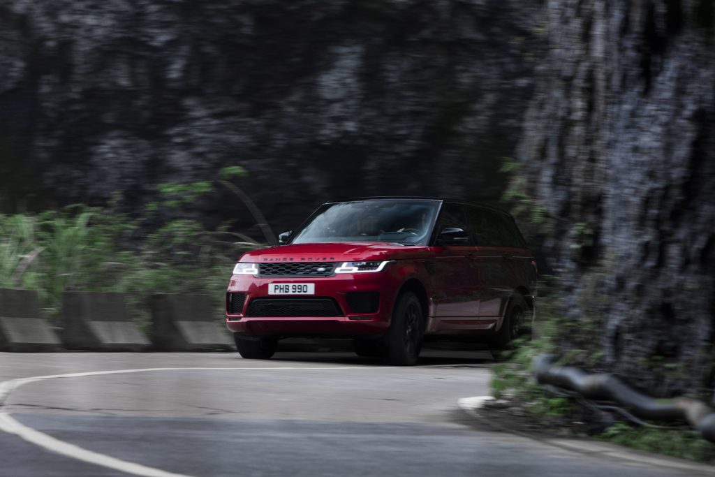 range rover sport phev dragon challenge land rover Pure Luxe