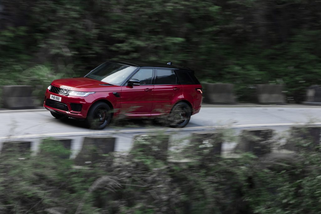 range rover sport phev dragon challenge land rover Pure Luxe