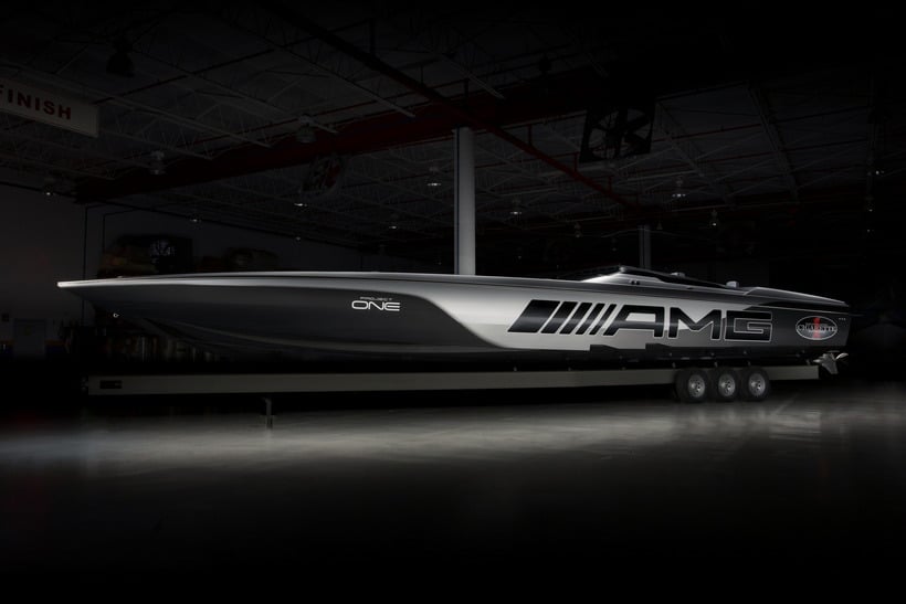 AMG Project One Cigarette Racing boot raceboot Pure Luxe