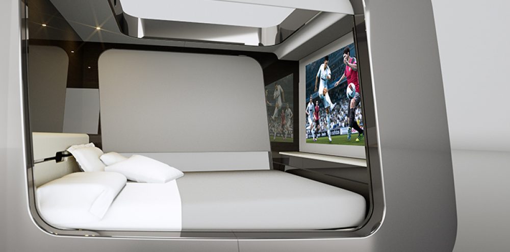bed HiCan design ontspanning Italiaans ontwerp Pure Luxe