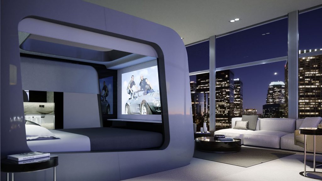bed HiCan design ontspanning Italiaans ontwerp Pure Luxe
