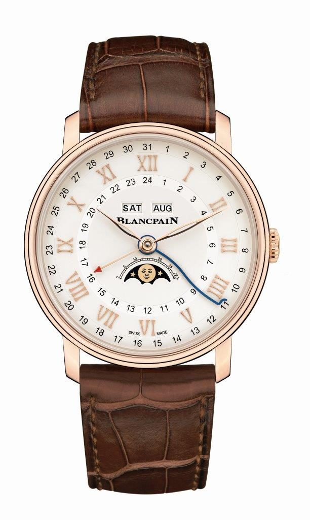 blancpain villeret quantième complet gmt baselworld horloge Pure Luxe