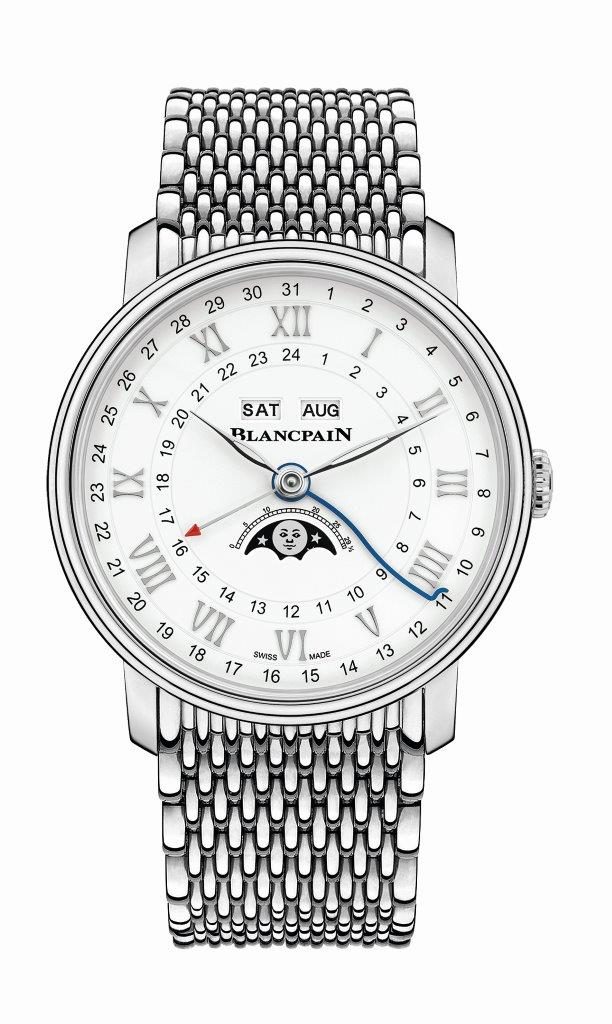 blancpain villeret quantième complet gmt baselworld horloge Pure Luxe