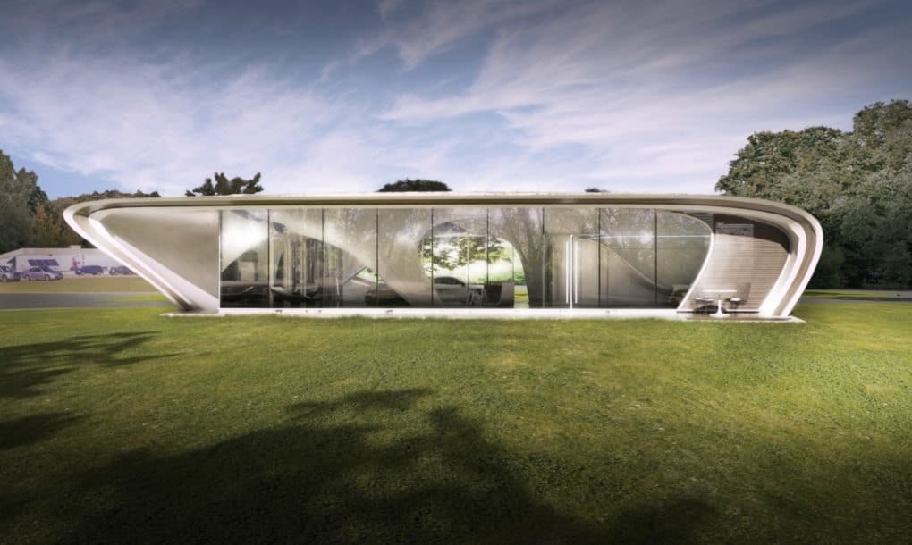 curve appeal huis 3d-print 3d luxe woning Pure Luxe