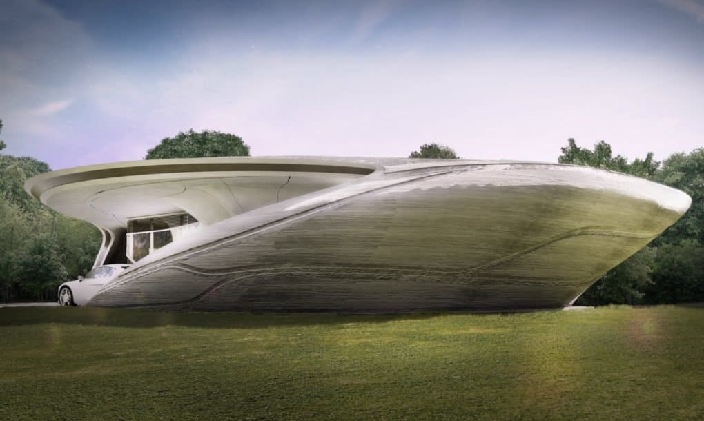 curve appeal huis 3d-print 3d luxe woning Pure Luxe