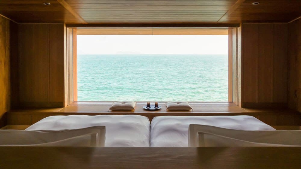 guntû hotel japan cruise schip verblijf Pure Luxe