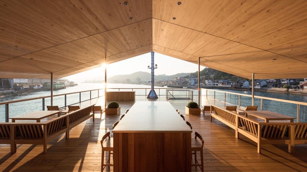 guntû hotel japan cruise schip verblijf Pure Luxe