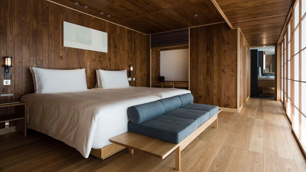 guntû hotel japan cruise schip verblijf Pure Luxe