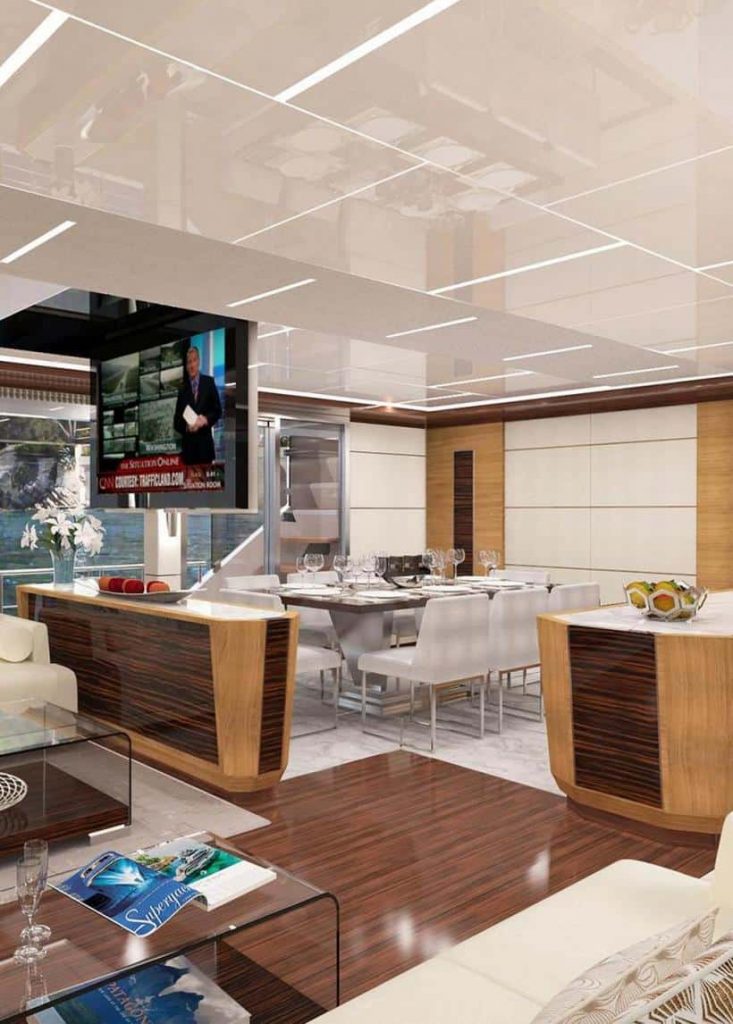 ocean alexander 90 jacht boot scheepsbouwer Amerika Pure Luxe