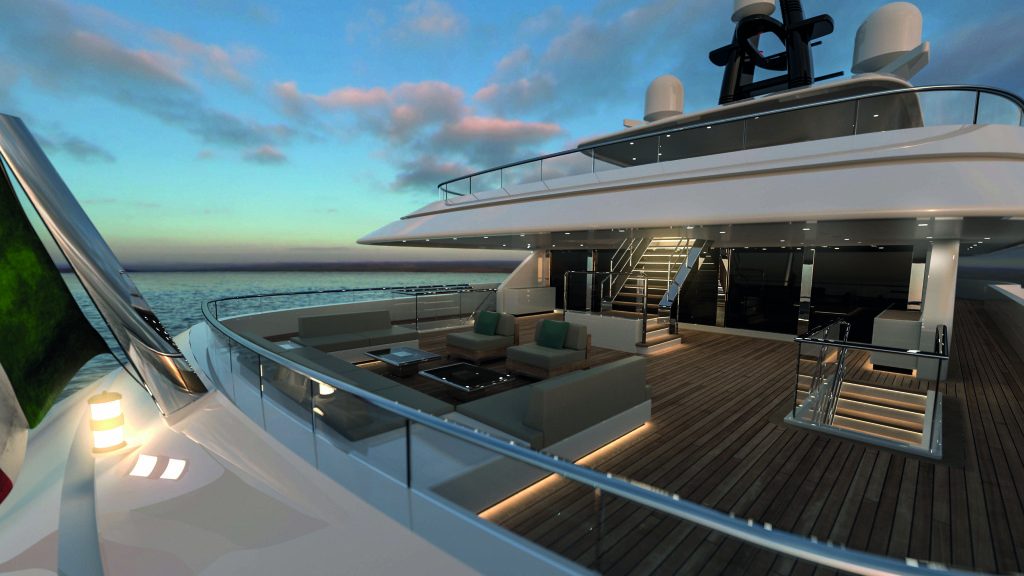 rosetti superjacht 85 meter scheepsbouwer Pure Luxe