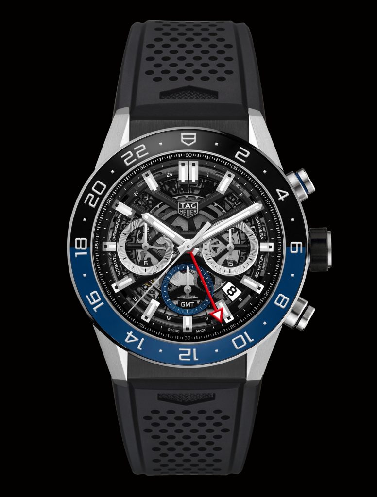 Baselworld Tag heuer carrera chronograph gmt horloge Pure Luxe