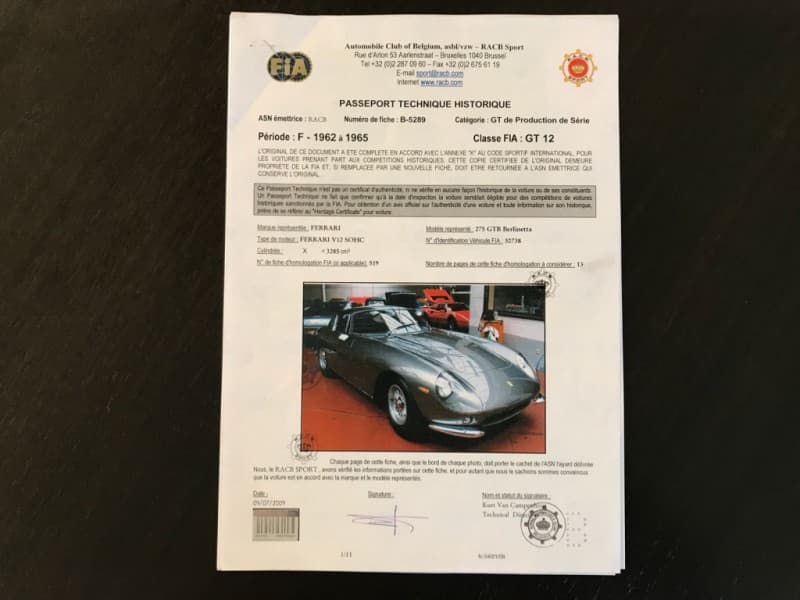 ferrari 275 gtb shortnose gallery aaldering classic cars Pure Luxe