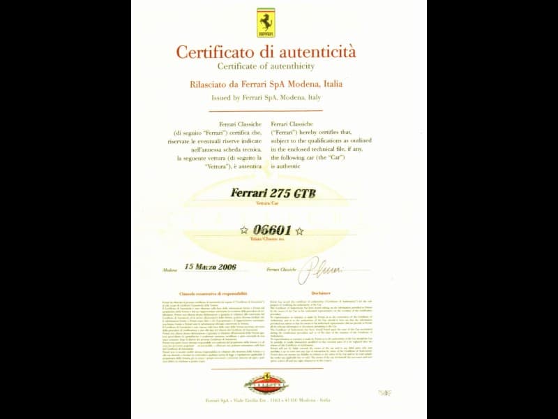 ferrari 275 gtb shortnose gallery aaldering classic cars Pure Luxe