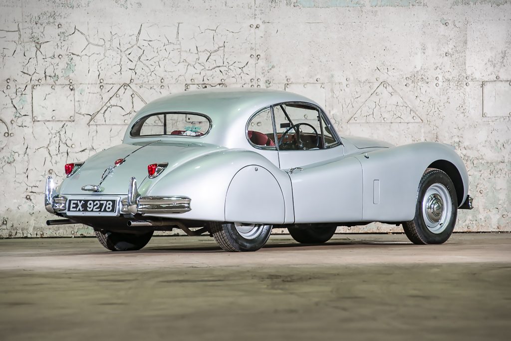 jaguar xk140 fixed head coupé duncan hamitlon pendine Pure Luxe