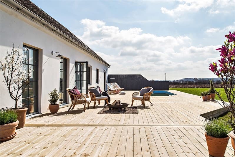 woonboerderij zweden tunby woning Pure Luxe