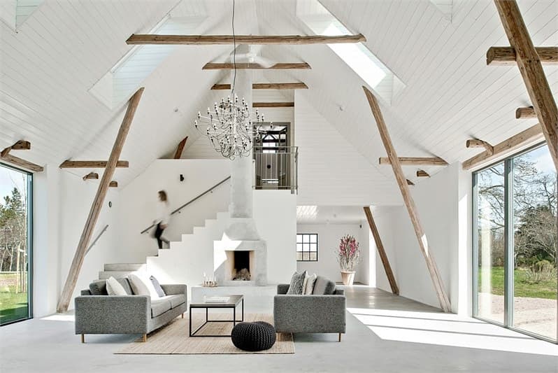 woonboerderij zweden tunby woning Pure Luxe