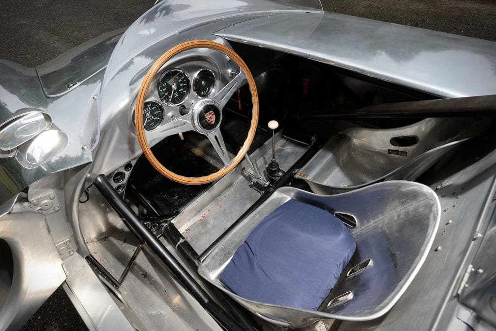 porsche 550A spyder veiling mecum auctions Pure Luxe