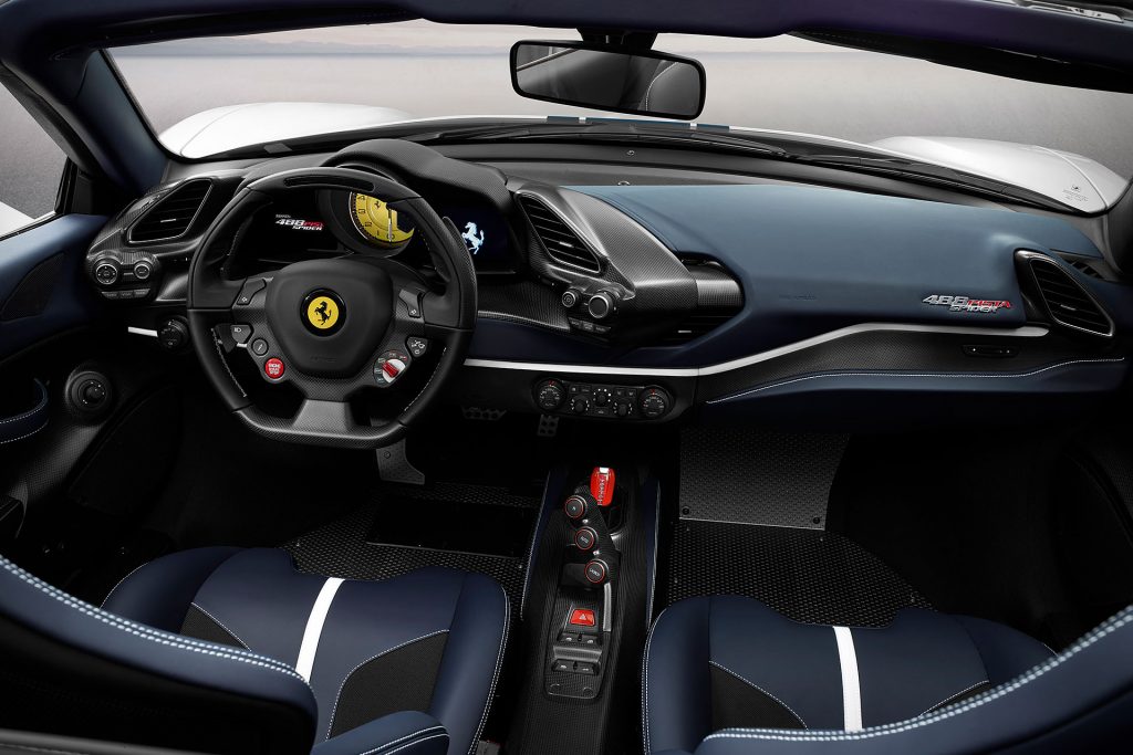 ferrari 488 pista spider cabrio pebble beach Pure Luxe