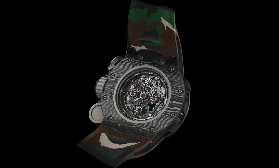richard mille rm25-01 tourbillon adventure horloge sylvester stallone Pure Luxe