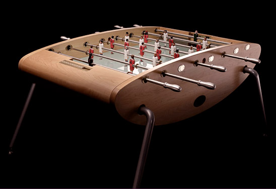 voetbaltafel inrichting accessoires tafelvoetbal Pure Luxe