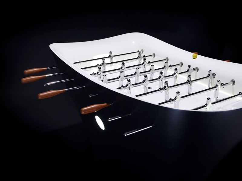 voetbaltafel inrichting accessoires tafelvoetbal Pure Luxe