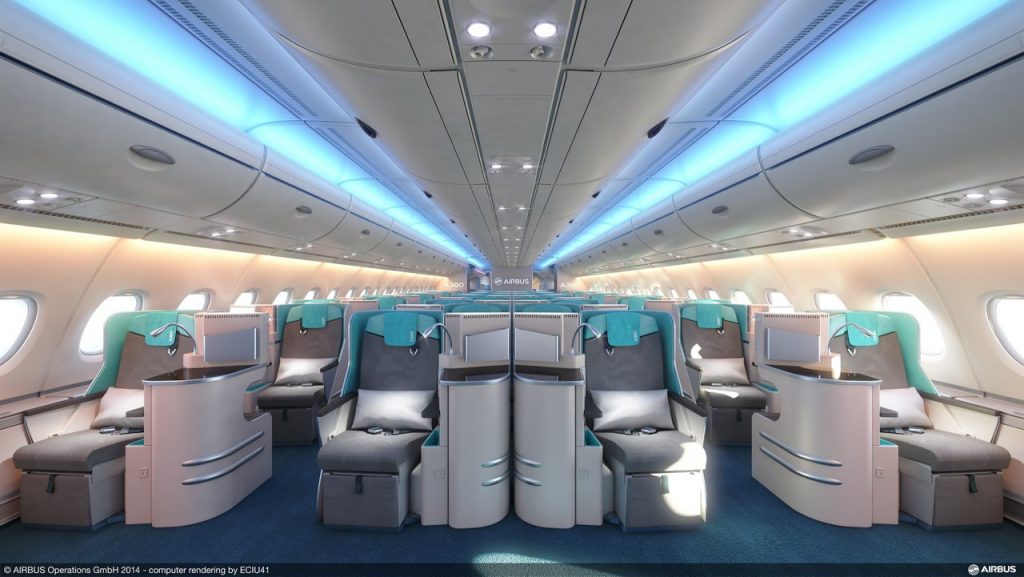 airbus a380 passagiersvliegtuig Pure Luxe