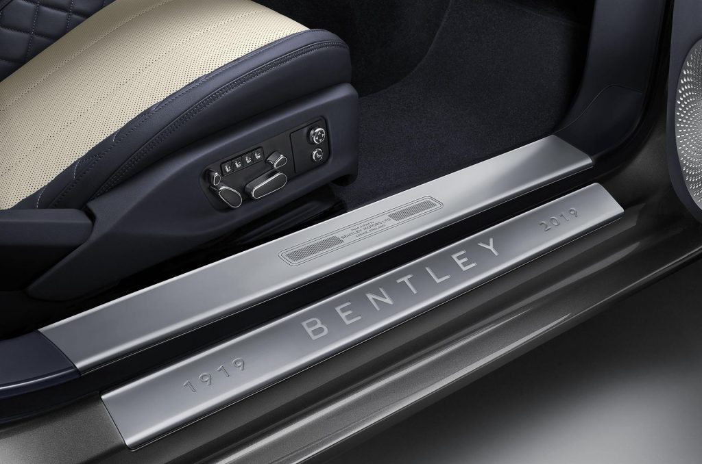 bentley 100 jaar centenary specification Pure Luxe