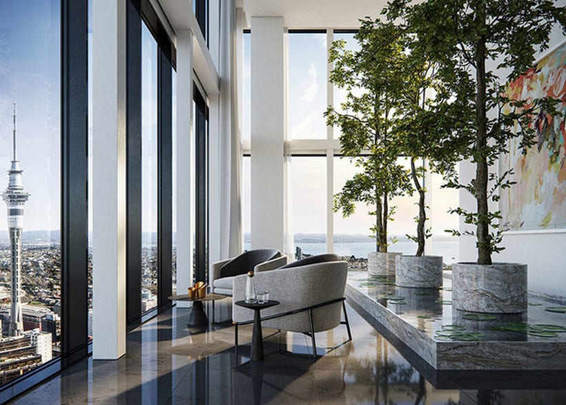 the pacifica super penthouse auckland nieuw-zeeland Pure Luxe