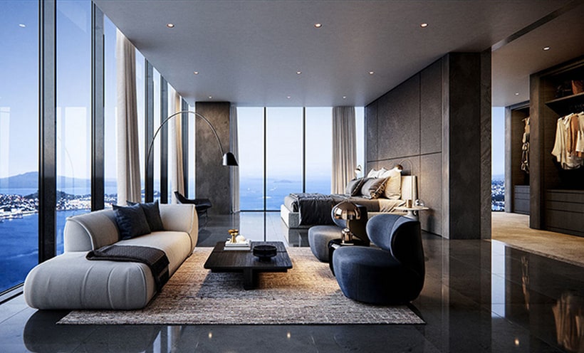 the pacifica super penthouse auckland nieuw-zeeland Pure Luxe