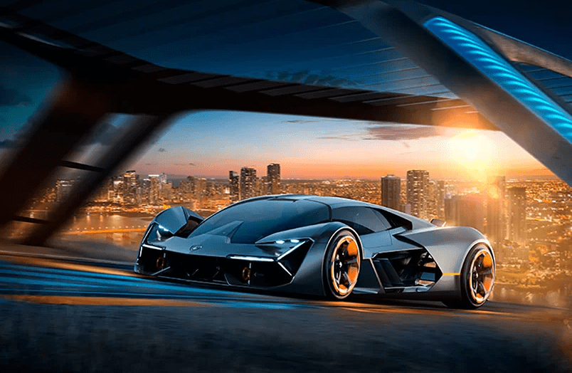 lamborghini terzo millennio concept car frankfurt motor show Pure Luxe