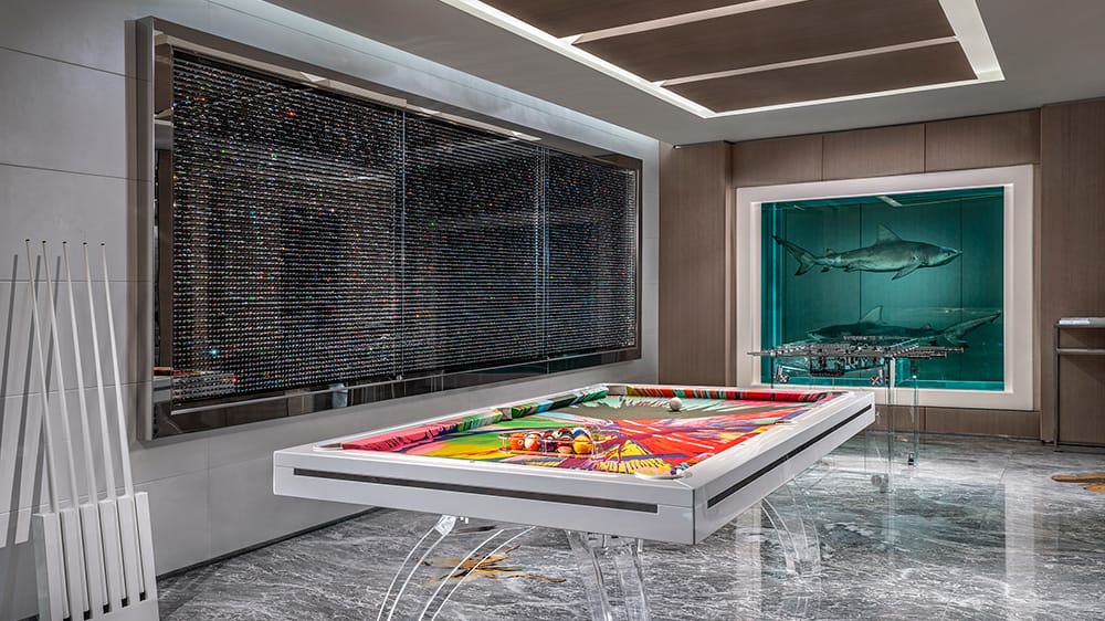 palms casino resort damien hirst suite hotel Pure Luxe