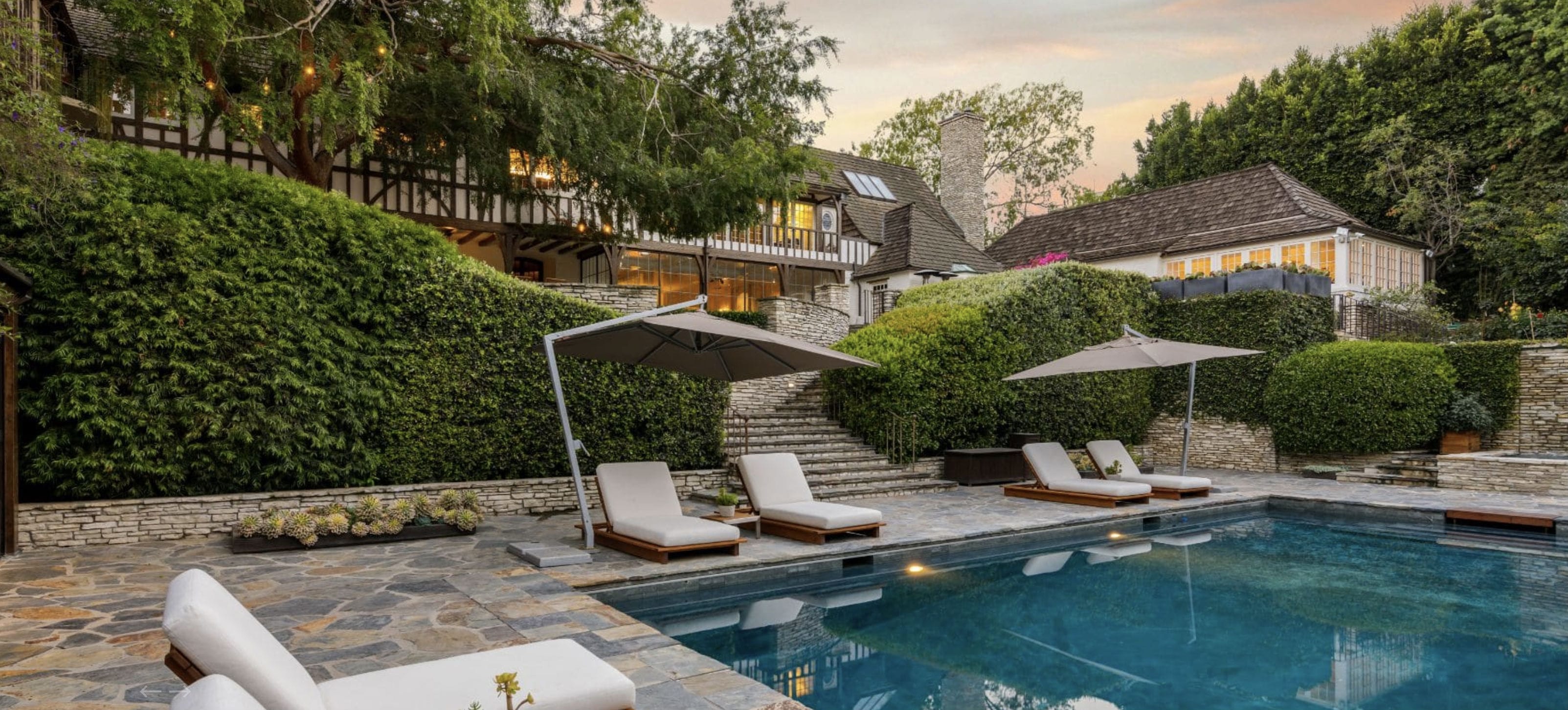 beverly hills huis brad pitt jennifer aniston Pure Luxe