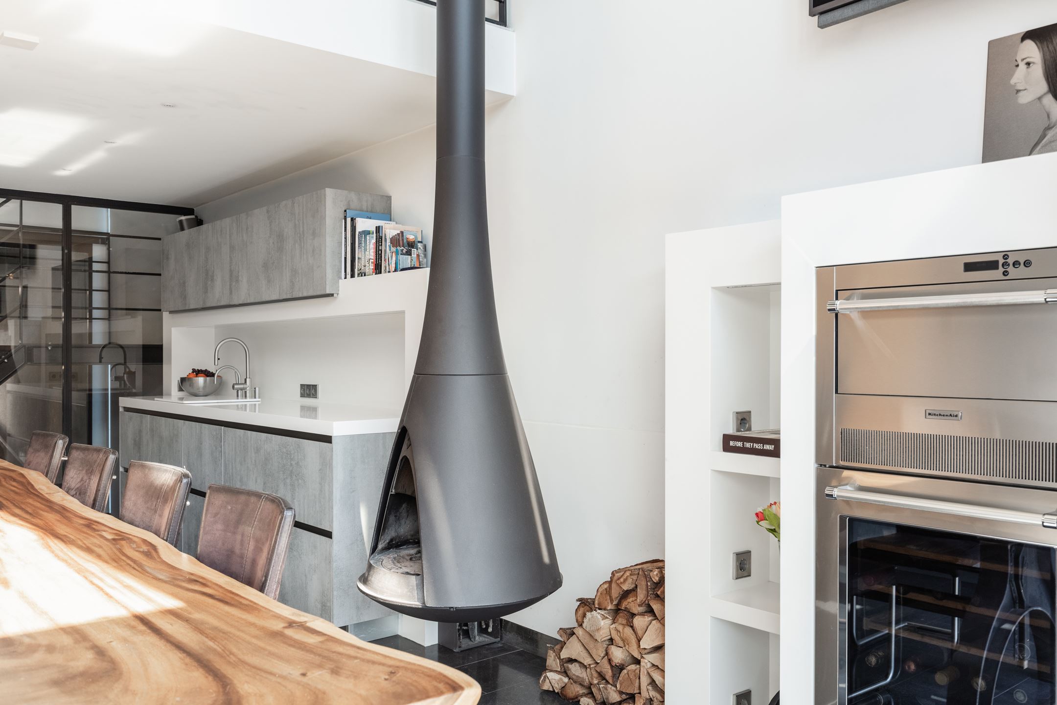 autogarage in de keuken