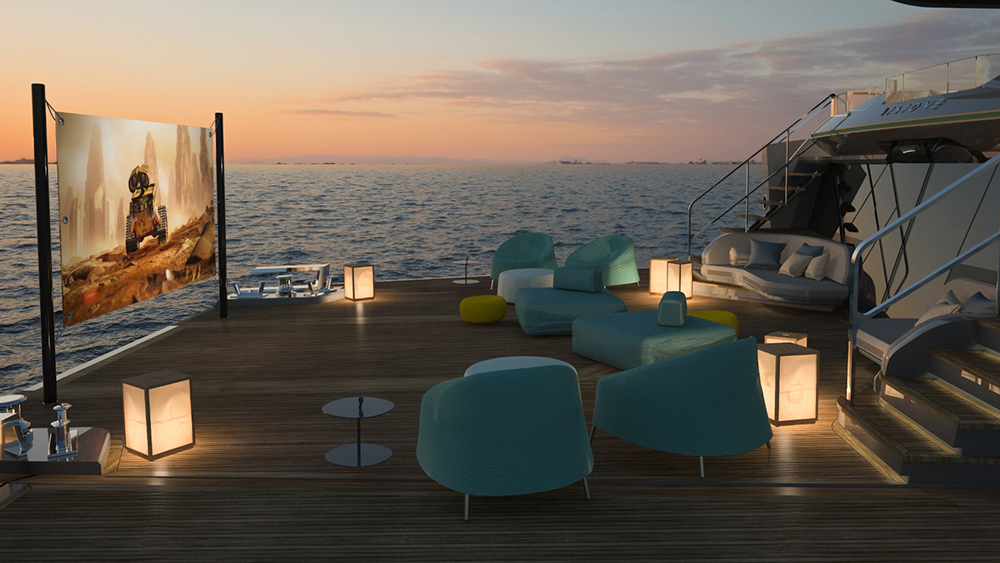 VisionE moderne superjacht