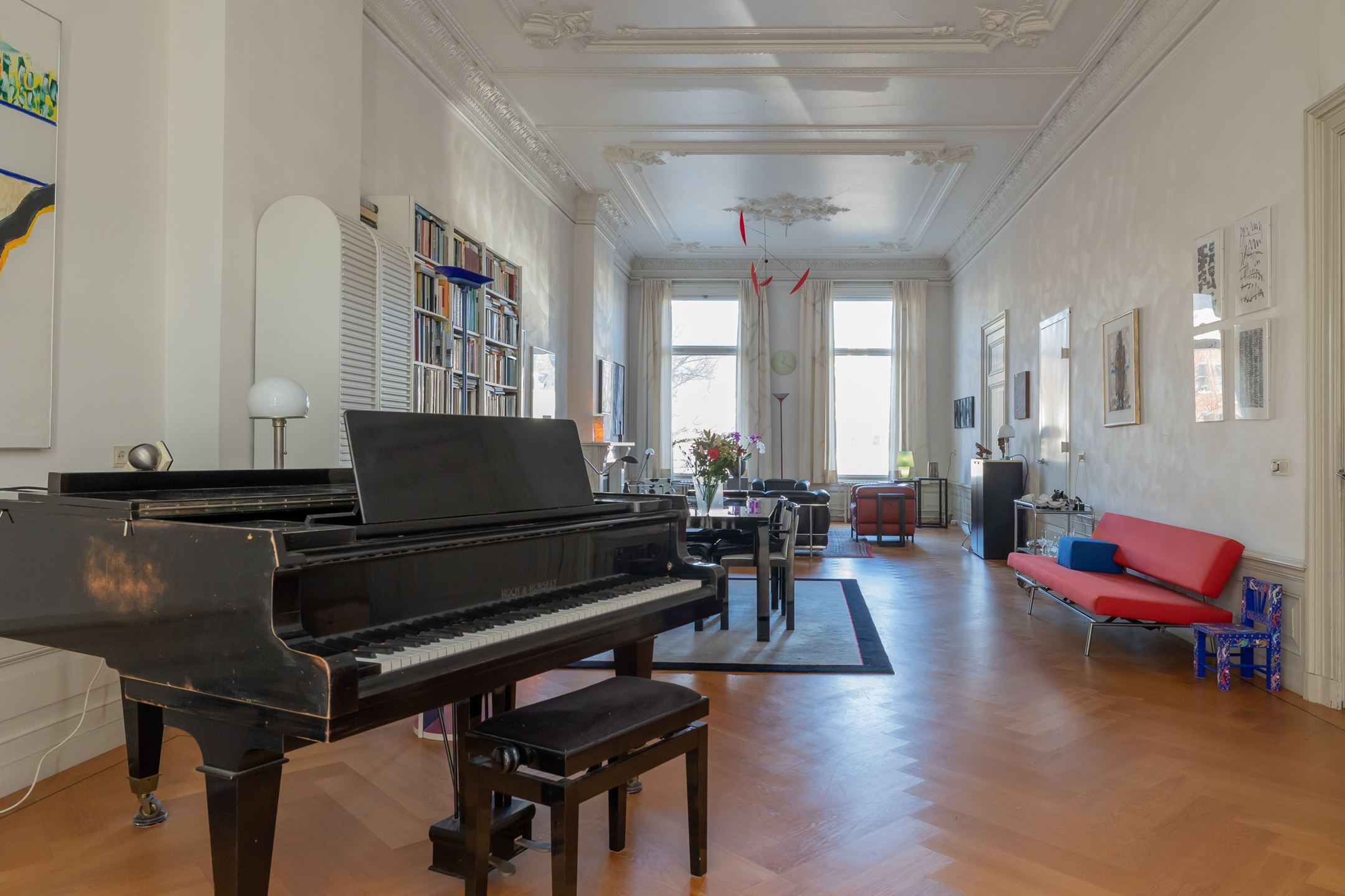 woonkamer grachtenpand