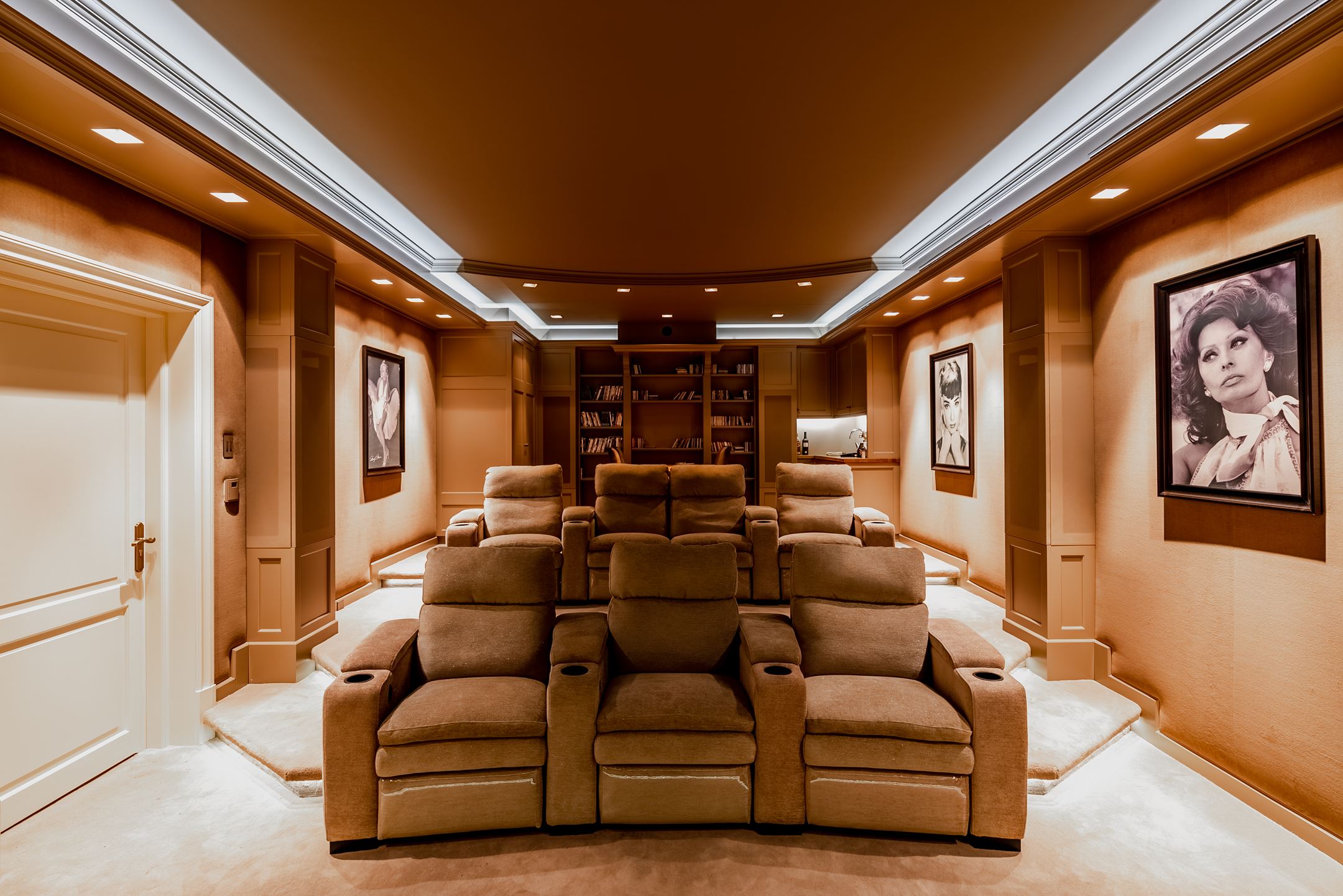 Luxueuze villa België thuisbioscoop