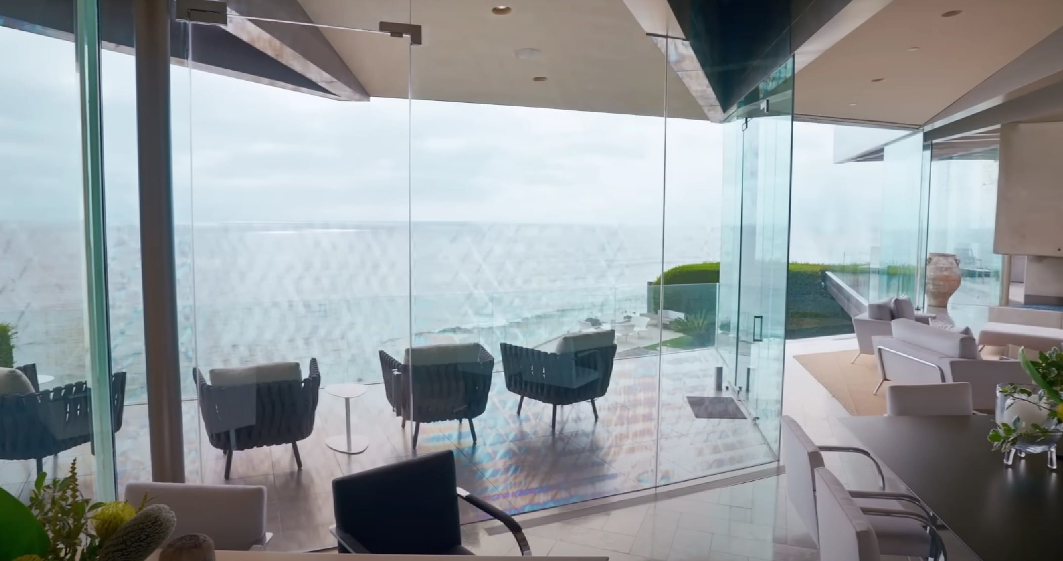 Binnenkant van het Crescent House