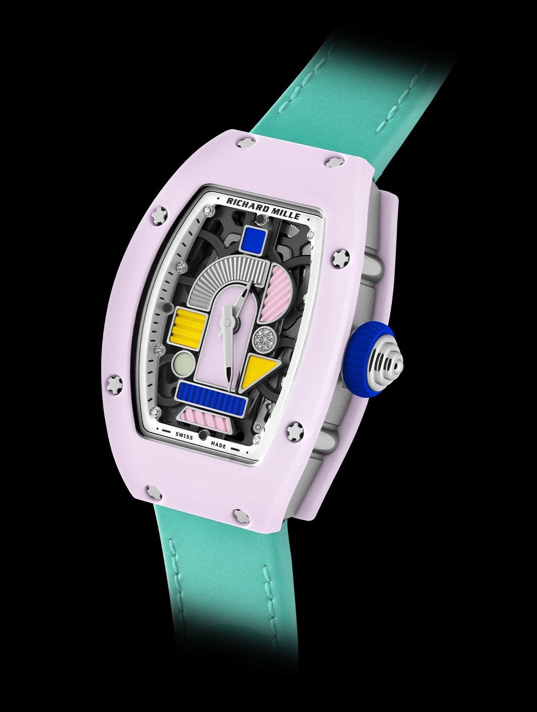 Richard Mille's Memphis-Geïnspireerde Horlogecollectie