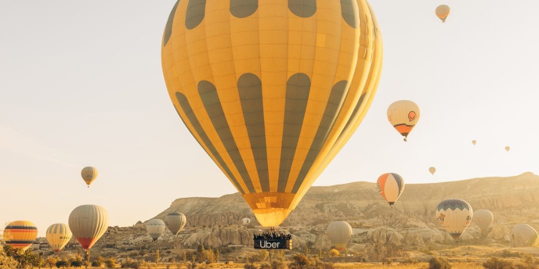 Uber lanceert Ballonvaarten in Turkije