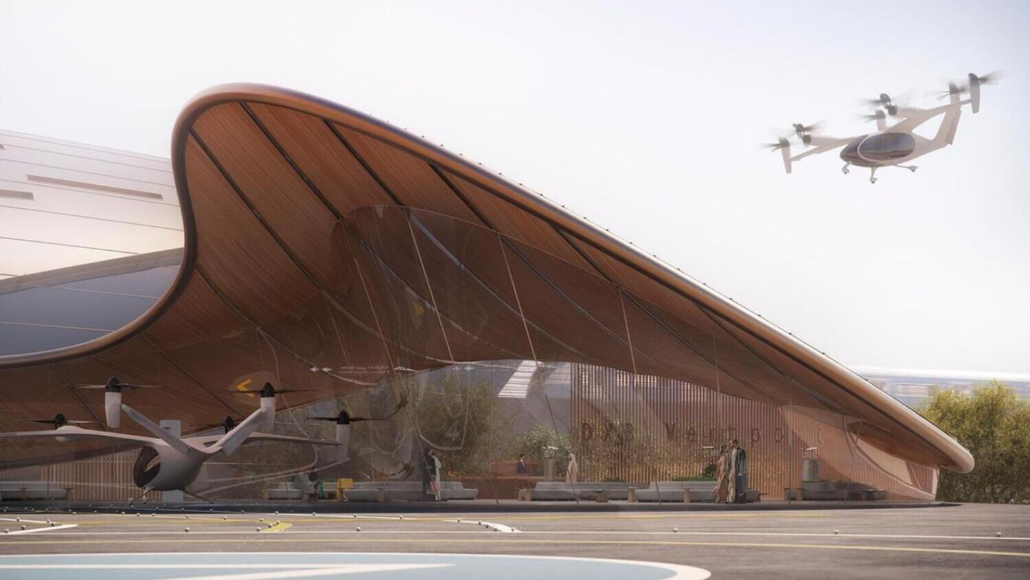 Vliegende taxi Dubai 2026