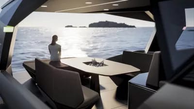 BMW onthult nieuwe elektrische foiling yacht: luxe, duurzaamheid en innovatie op het water