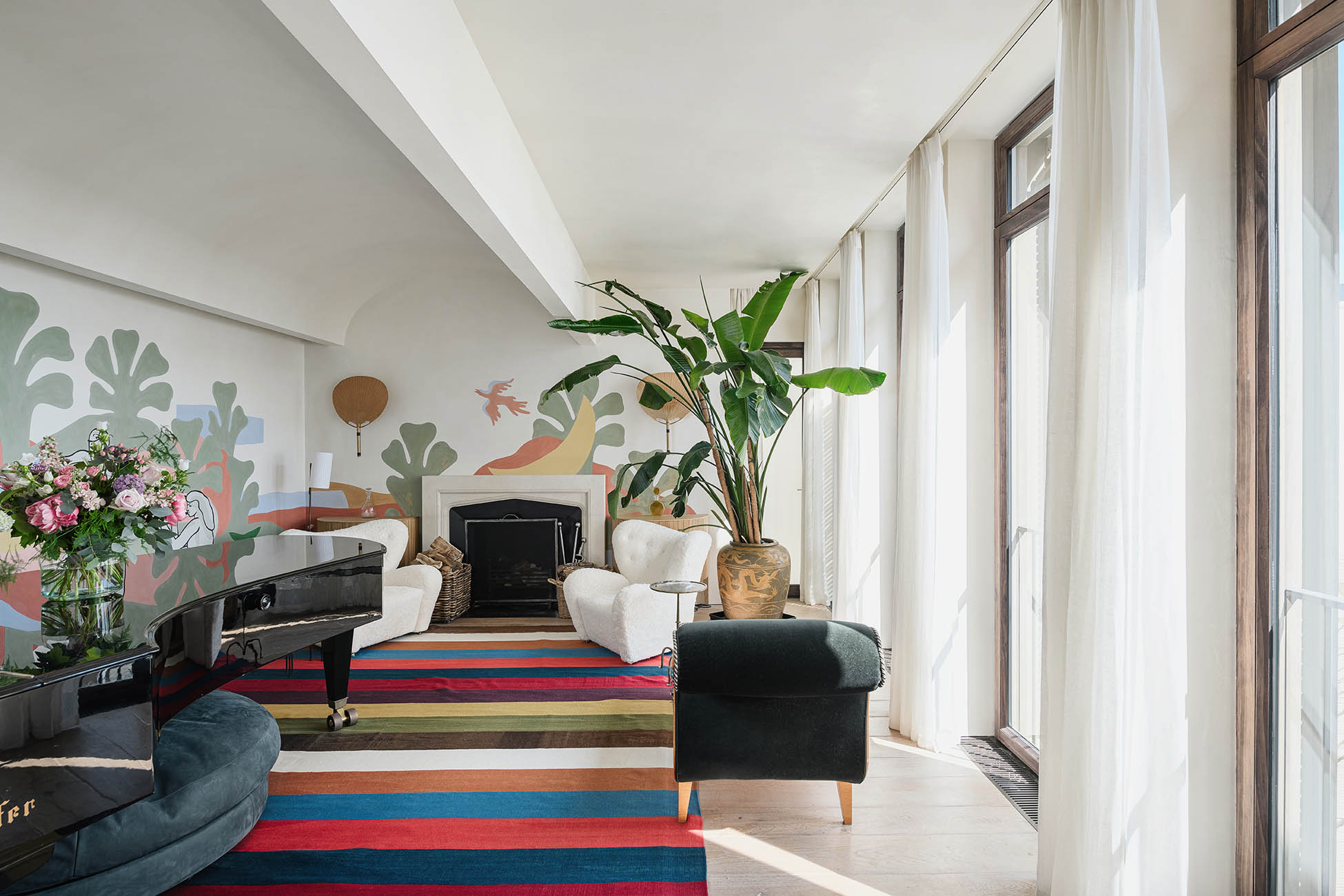 De woning van Pink Floyd-zanger David Gilmour