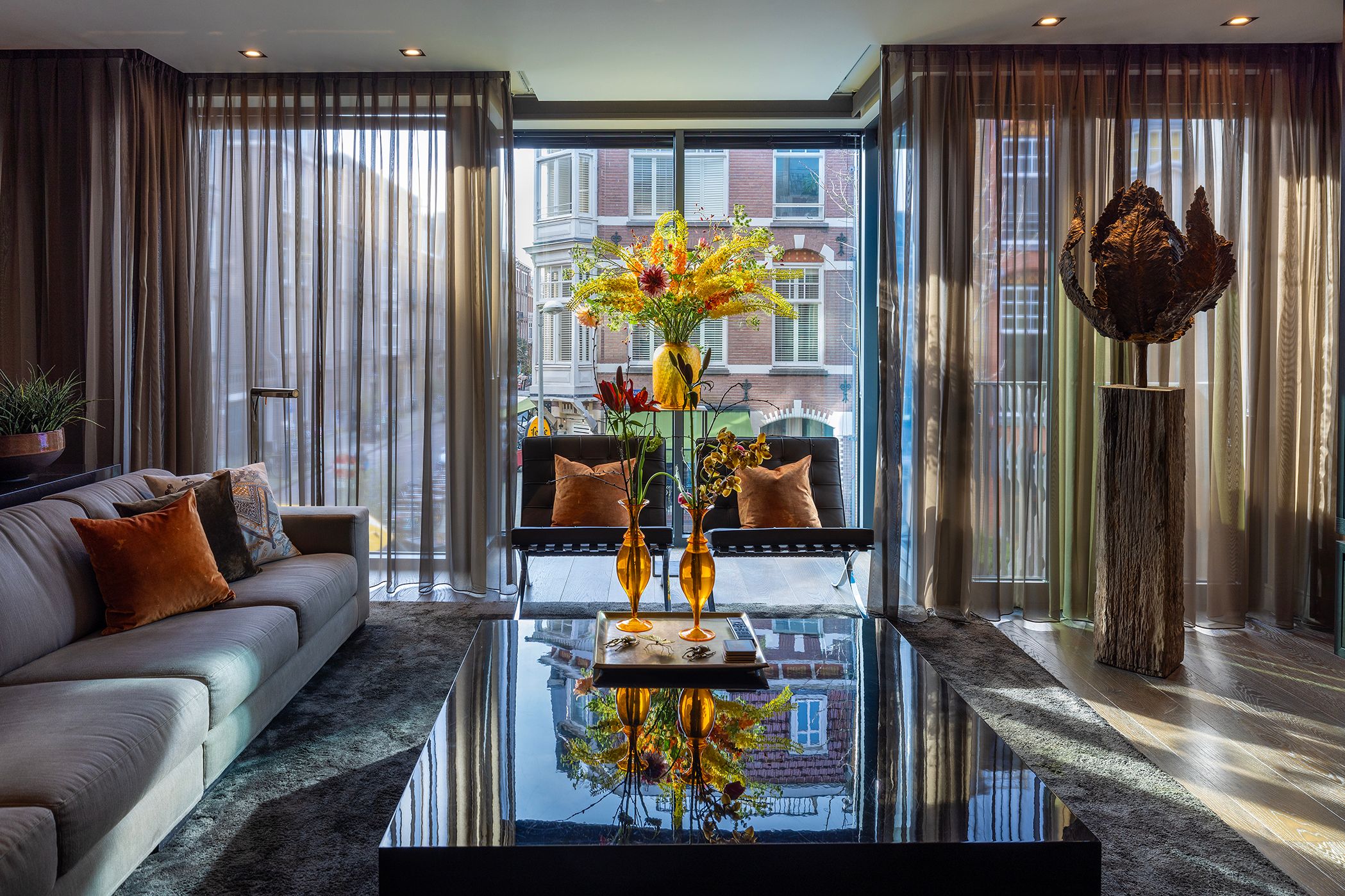 Het appartement van Ruud Sondag in Amsterdam